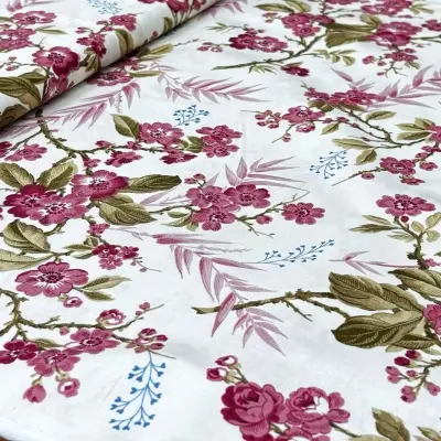 MAKOWER-UK Patchwork Fabric 8822-E